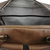 Leather travel bag, 'World Traveler in Brown' - Handcrafted Leather Travel Bag from Mexico