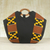 Cotton kente tote handbag, 'Money Is Sweet' - Hand Crafted Kente Cloth and Cotton Handle Handbag