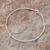 Silver beaded bracelet, 'Cute Hill Tribe' - Spiral Pattern Karen Silver Beaded Bracelet from Thailand