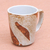 Ceramic mug, 'Natural Appeal' - Earth-Toned Ceramic Mug from Thailand