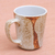 Ceramic mug, 'Natural Appeal' - Earth-Toned Ceramic Mug from Thailand