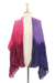 Batik cotton scarf, 'Vibrant Fashion' - Colorful Hand-Spun and Dyed Wrinkled Batik Cotton Scarf