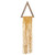 Cotton wall hanging, 'Triangle of Success' - Handwoven Triangle Yellow Macrame Cotton Wall Hanging
