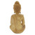 Wood statuette, 'Sitting Buddha' - Hand Carved Crocodile Wood Buddha Sculpture from Bali