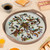 Reverse-painted glass tray, 'Birds of Dawn' - Hand Painted Glass Tray from Peru (image 2) thumbail