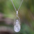 Amethyst locket necklace, 'Light the Lantern' - Amethyst and Sterling Silver Locket Necklace