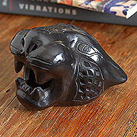 Ceramic mask, Black Jaguar