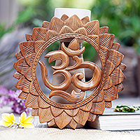 Om in Lotus