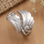 Sterling silver cocktail ring, 'Celestial Flight' - Sterling Silver Cocktail Ring with Wing-Themed Design