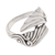 Sterling silver cocktail ring, 'Celestial Flight' - Sterling Silver Cocktail Ring with Wing-Themed Design