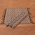 Natural fiber and cotton placemats, 'White Matches' (set of 4) - Artisan Made Natural Fiber and Cotton Placemats (Set of 4)