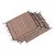 Natural fiber and cotton placemats, 'White Matches' (set of 4) - Artisan Made Natural Fiber and Cotton Placemats (Set of 4)
