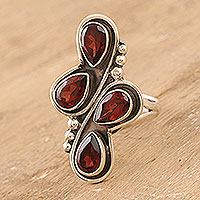 Gemstone Slide in Red