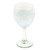 Copas de vino de vidrio reciclado soplado a mano (juego de 4) - Juego de 4 copas de vino esmeriladas sopladas a mano con vidrio reciclado