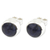 Sodalite stud earrings, 'Sweet Spot' - Sodalite stud earrings