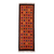 Wool runner, 'Energizing Geometry' (1.5x5) - Hand-Woven Wool Runner Rug with Square Motifs (1.5x5)