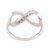 Ruby cocktail ring, 'Forever Pink' - Ruby Infinity-Motif Cocktail Ring