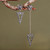 Sterling silver statement dangle earrings, 'Altars to Perfection' - Armenian-Inspired Sterling Silver Statement Dangle Earrings