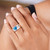 Blue topaz solitaire ring, 'Heart Voice' - Heart Shaped Sterling Silver and Blue Topaz Ring
