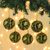 Beaded ornaments, 'Forest Bliss' (set of 6) - Fair Trade Beaded Christmas Ornaments (Set of 6)