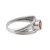 Garnet domed single stone ring, 'Promised Eden' - Polished Domed Single Stone Ring with Natural Garnet Gem