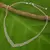 Sterling silver necklace, 'Woven Helix' - Artisan Made Sterling Silver Ball Chain Necklace