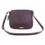 Leather sling bag, 'Smart Life' - Hand Made Leather Sling Bag