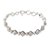 Rainbow moonstone tennis bracelet, 'Misty Diamonds' - Handcrafted Rainbow Moonstone India Silver Tennis Bracelet