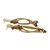 Gold accent sunstone dangle earrings, 'Fruits of Nature' - Gold Accent Golden Grass and Sunstone Earrings from Brazil