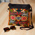 Embroidered silk sling, 'Iroki Summer Garden' - Iroki Embroidered Traditional Silk Sling in Warm Palette