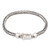 Sterling silver chain bracelet, 'Truth or Dare' - Hand Made Sterling Silver Chain Bracelet