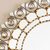 Mohena wood wall mirror, 'Peruvian Lily' - Antiqued Round Mohena Wood Wall Mirror from Peru
