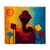 Alpaca-blend tapestry, 'Indigenous Girl in Spring' - Alpaca Blend Hand Woven Tapestry of Indigenous Girl