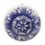 Ceramic knobs, 'Blue Imagination' (set of 6) - Set of 6 Handcrafted Blue Ceramic Knobs with Unique Patterns