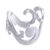 Sterling silver band ring, 'Sunlit Sea' - Artisan Crafted Sterling Silver Band Ring