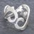 Sterling silver band ring, 'Sunlit Sea' - Artisan Crafted Sterling Silver Band Ring