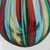 Art glass vase, 'Carnival Stripes' (6 inch) - Striped Murano-Style Art Glass Vase (6 Inch)