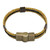 Golden grass wristband bracelet, 'Jalapao Rope' - Artisan Crafted Wristband Bracelet from Brazil