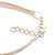 Pulsera de amada de madera y hueso de oro - Pulsera con dije de flor de rosa de cuerno y madera con detalles en dorado y círculo