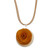 Collar colgante de madera - Collar con colgante de rosa de miel hecho a mano con madera de eucalipto