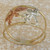 Anillo de banda de oro - Anillo con banda de libélula en oro blanco y rosa amarillo de Brasil