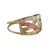 Gold cocktail ring, 'Textured Waves' - Artisan Crafted 10k Gold Cocktail Ring from Brazil