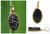 Brazilian drusy agate pendant, 'Black Amazon Serpent' - Gold Plated Drusy Snake Pendant
