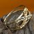 Yellow and white gold band ring, 'Ad Infinitum' - White and Yellow 10k Gold Infinity Symbol Band Ring