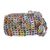 Recycled aluminum pop-top wristlet, 'Eco-Friendly Rainbow' - Colorful Recycled Aluminum Pop-Top Wristlet from Brazil