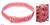 Soda pop-top belt, 'Super Pink Chain Mail' - Soda pop-top belt
