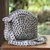 Soda pop-top shoulder bag, 'Silvery Mandala' - Silvery Mandala Crocheted Soda Pop-Top Shoulder Bag