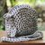 Soda pop-top shoulder bag, 'Silvery Mandala' - Silvery Mandala Crocheted Soda Pop-Top Shoulder Bag