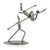 Auto parts statuette, 'Heavenly Dancers' - Unique Dance and Music Recycled Metal Sculpture from Mexico