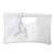 Leather clutch, 'Ketupat in Alabaster' - Ivory Leather Clutch with Magnetic Snap Clasp